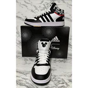 ADIDAS X Men's DISNEY MICKEY MOUSE HOOPS 3.0 MID Fashion Sneakers GZ1349